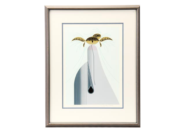 Charley Harper Limited Edition Serigraph "Dolfun"