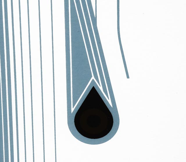 Charley Harper Limited Edition Serigraph "Dolfun"