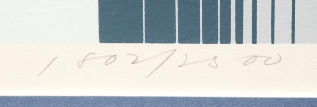 Charley Harper Limited Edition Serigraph "Dolfun"