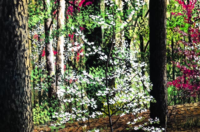 Steven P. Spangler Offset Lithograph of Turkeys