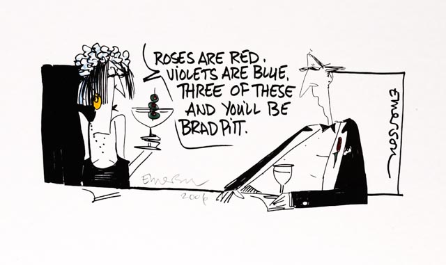 Emerson Quillin Signed Offset Lithograph