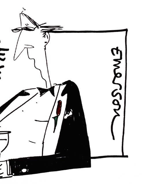 Emerson Quillin Signed Offset Lithograph