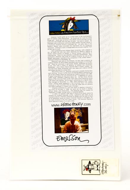 Emerson Quillin Signed Offset Lithograph