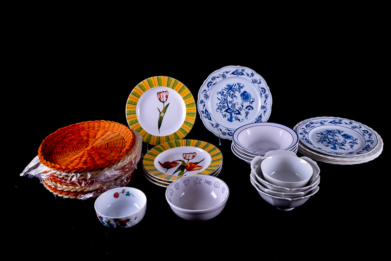 Assorted Dinner Plates and Bowls