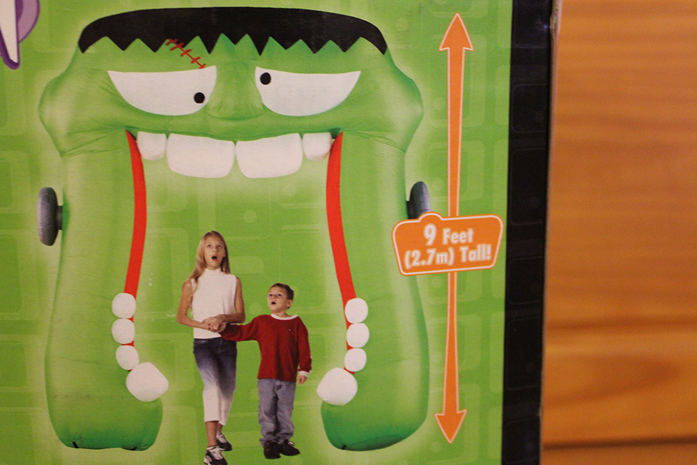 Gemmy 9' Inflatable Frankenstein Lamp