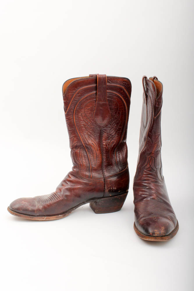 Men's Designer Cowboy Boots, Including Lucchese and Chris Romero