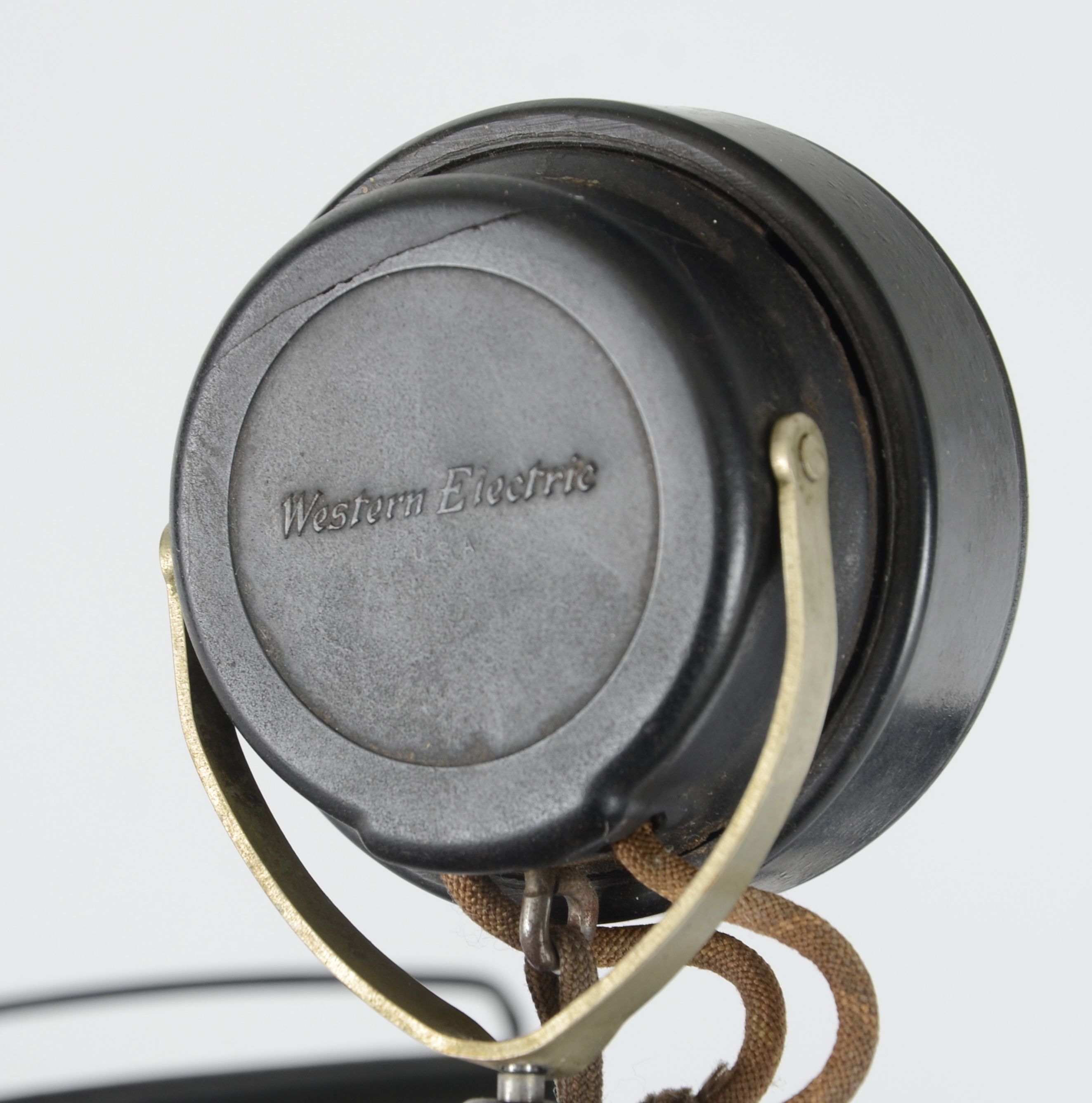 1915 Western Electric Candlestick Telephone With Operator Headset