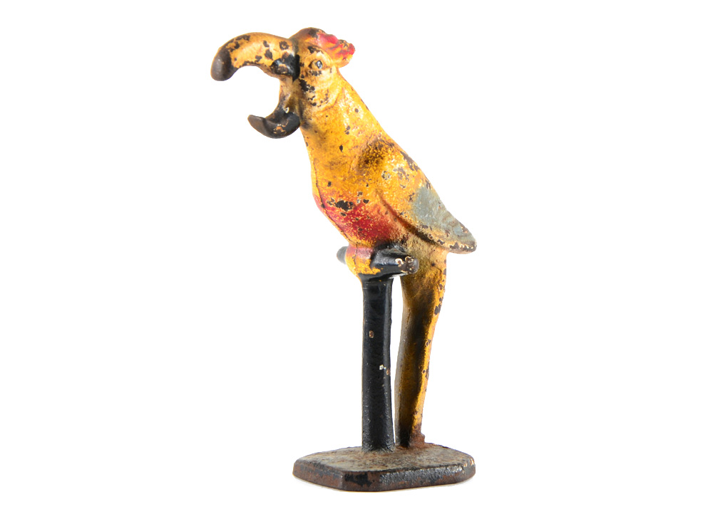 Vintage Cast Iron Parrot Bottle Opener