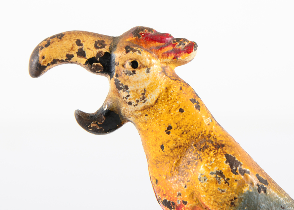 Vintage Cast Iron Parrot Bottle Opener