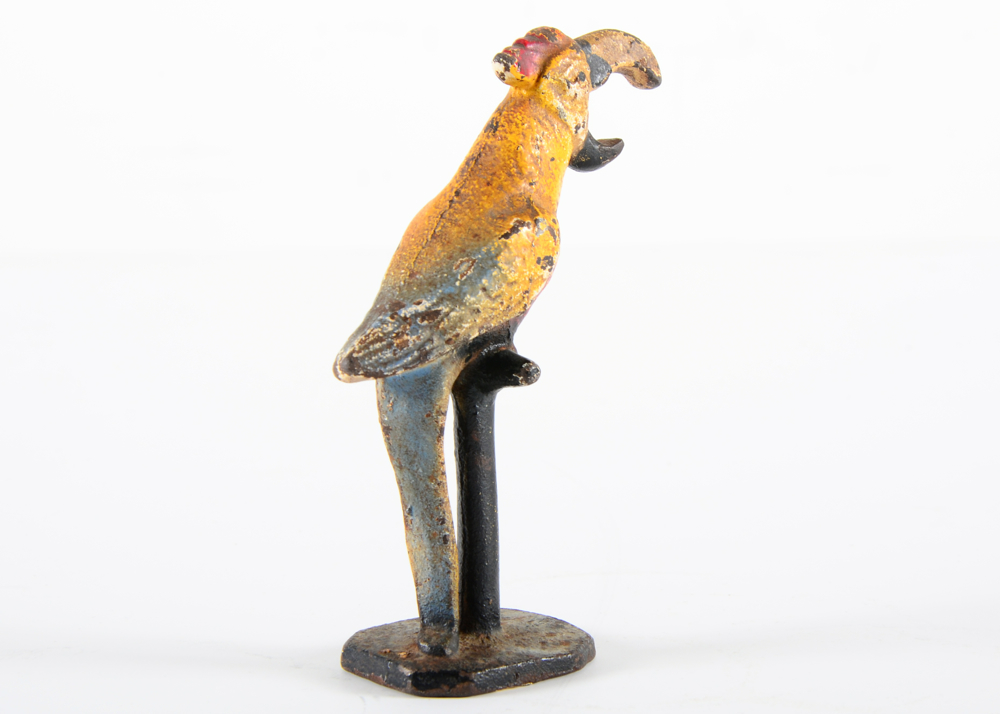 Vintage Cast Iron Parrot Bottle Opener