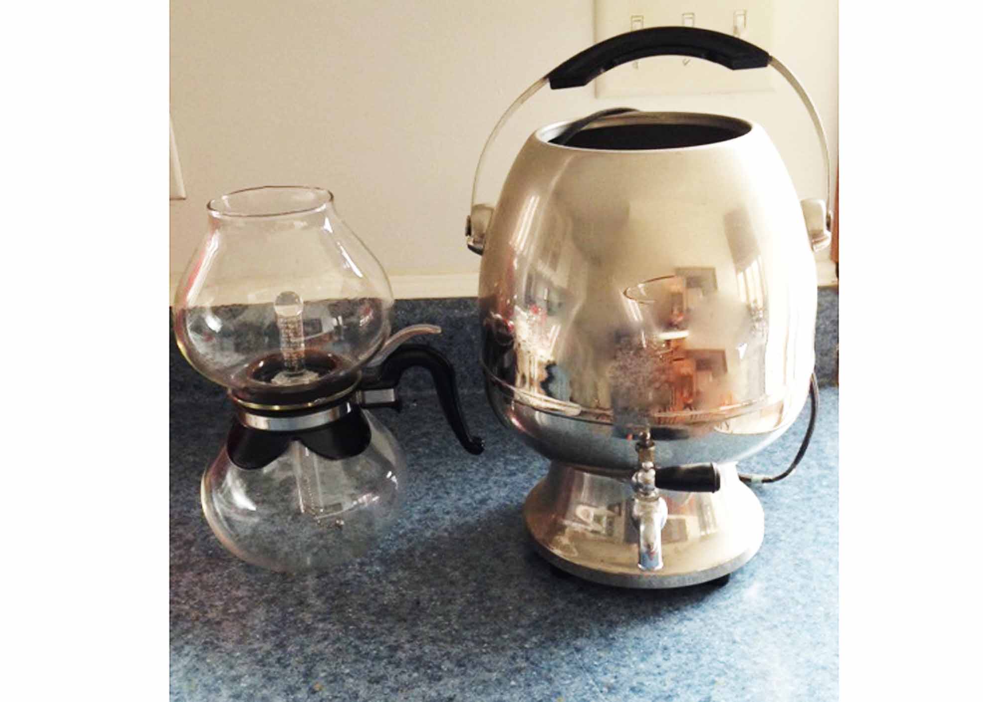 Pair of Mid-Century Vintage Coffee Accessories