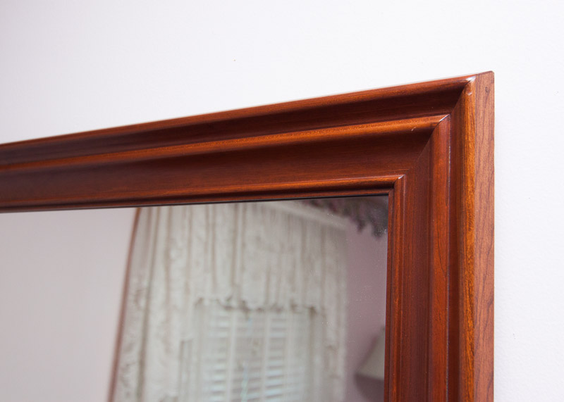 Ethan Allen by Baumritter Solid Cherry Dresser with Mirror