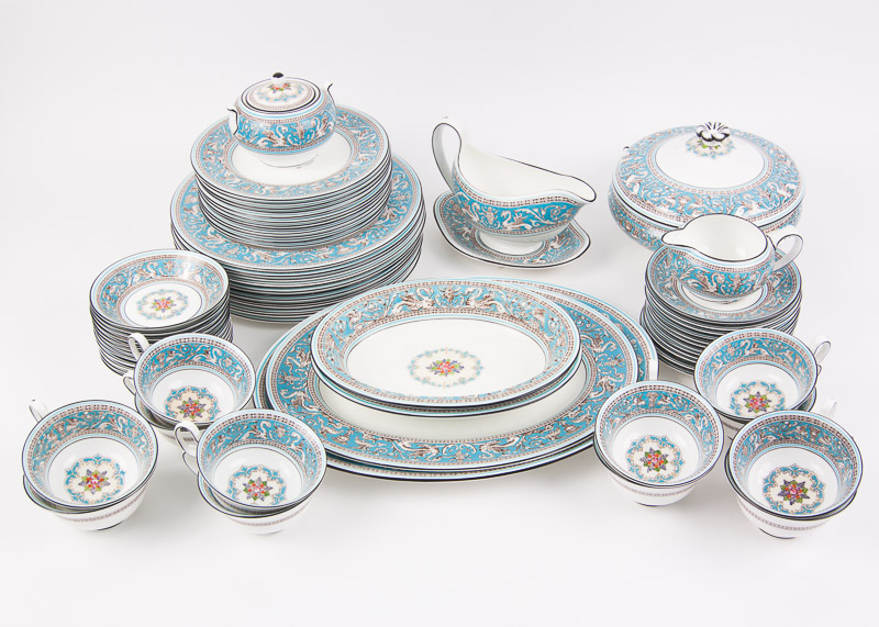 Wedgwood Bone China Florentine Pattern Set