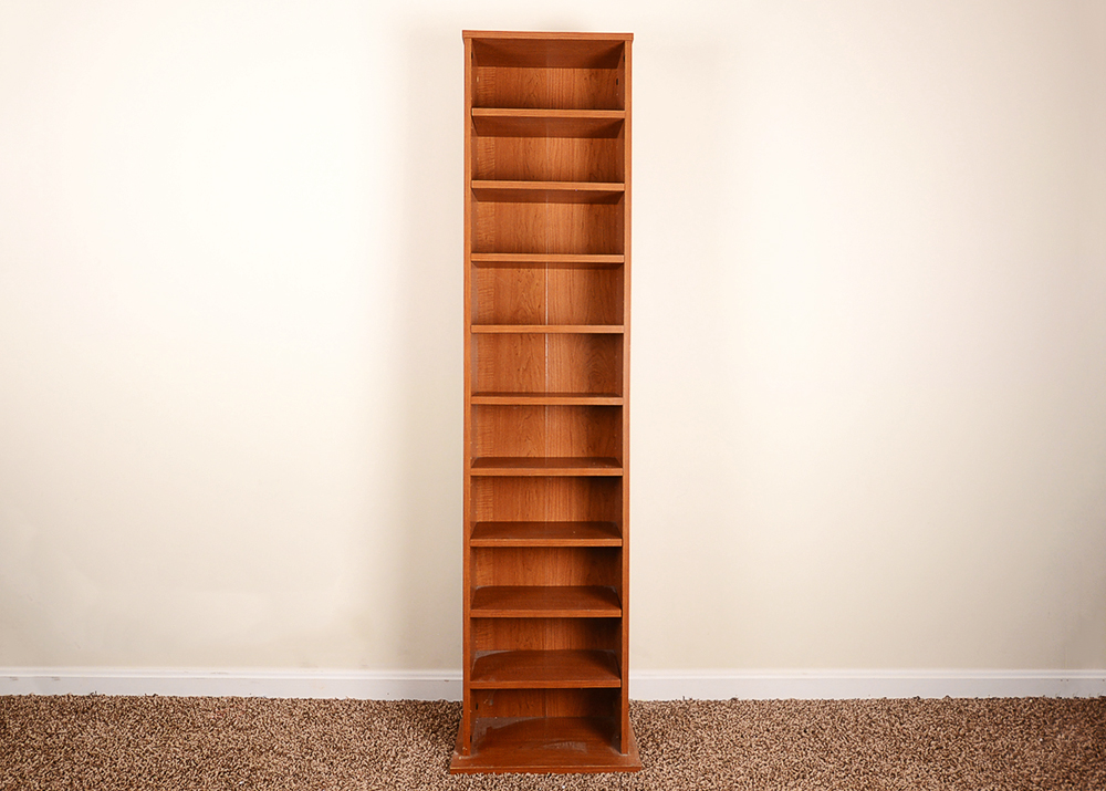 Tall Media Shelving Unit