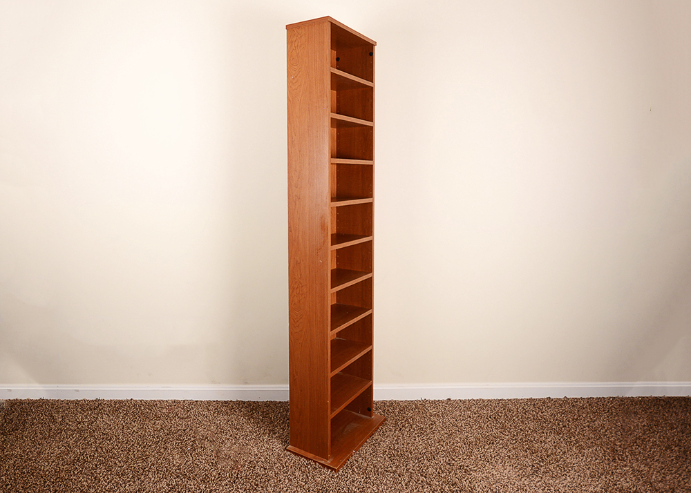Tall Media Shelving Unit