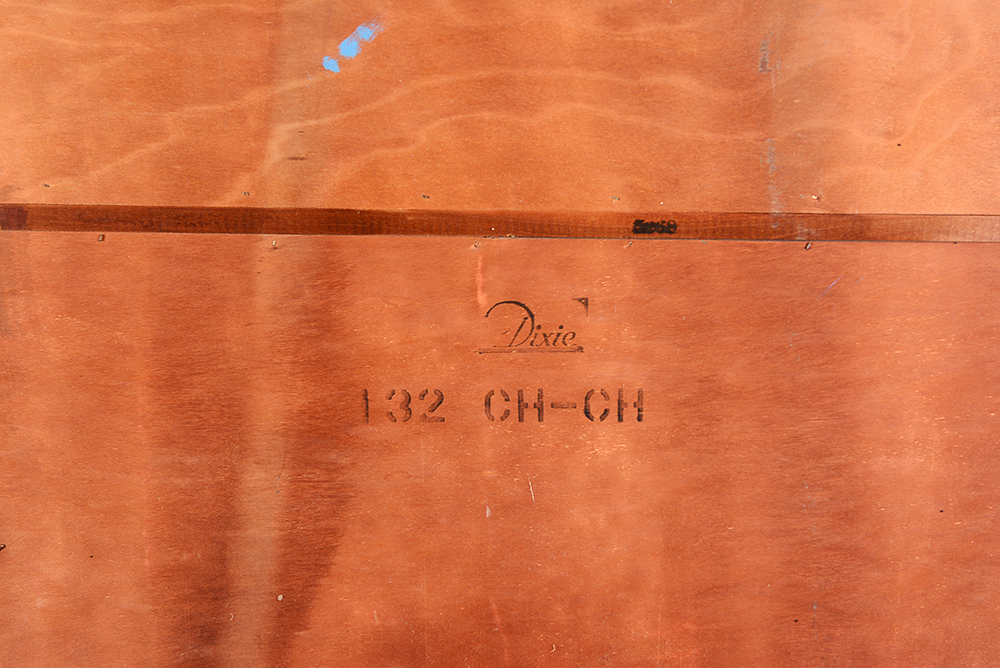 Mahogany Bow Front Chest On Chest