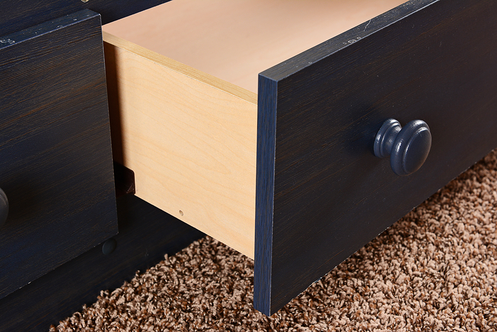 Twin Bed Frame with Storage Drawers