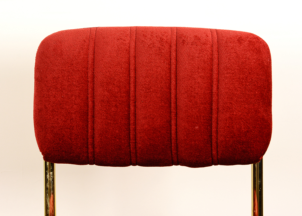 Vintage Dining Set with Glass Top Table