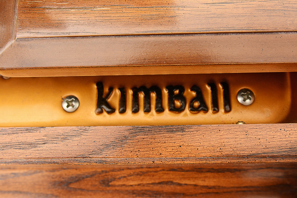 Kimball 5' Baby Grand Piano with Walnut Cabinet