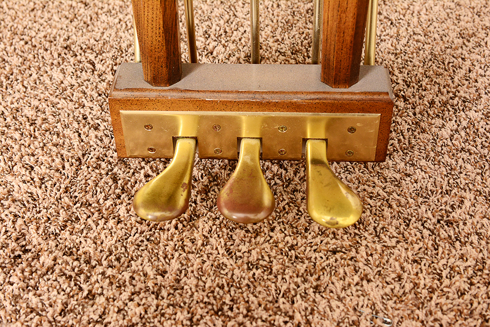 Kimball 5' Baby Grand Piano with Walnut Cabinet