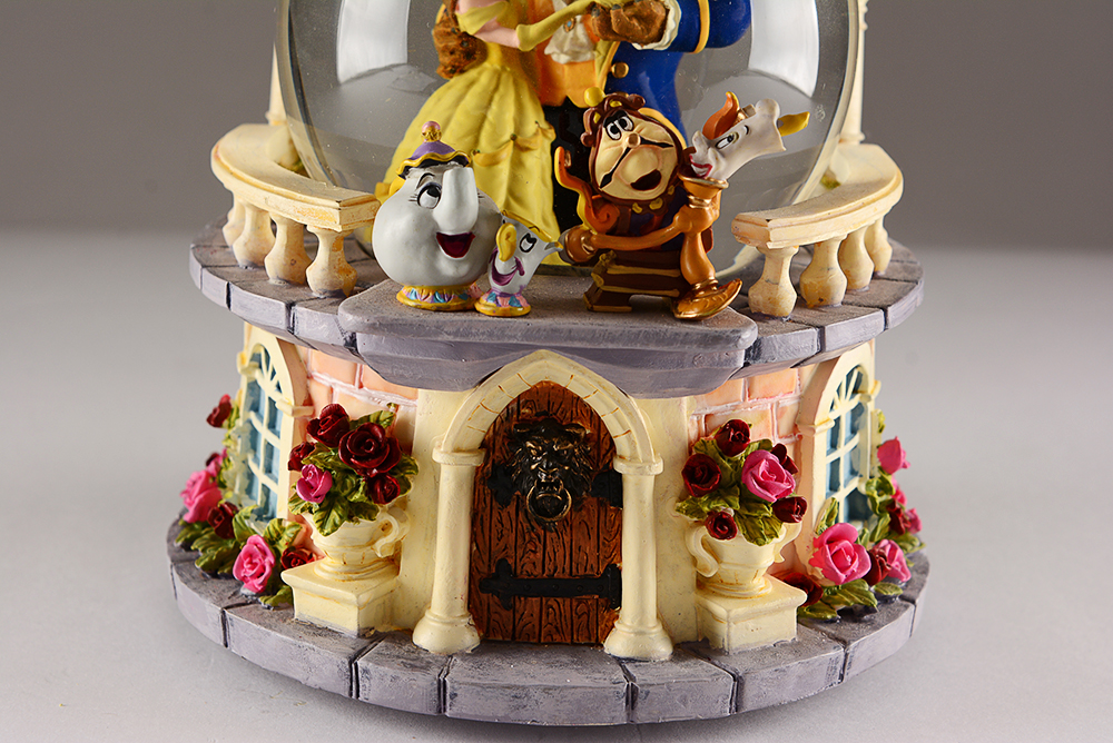 Beauty and The Beast Musical Snow Globe