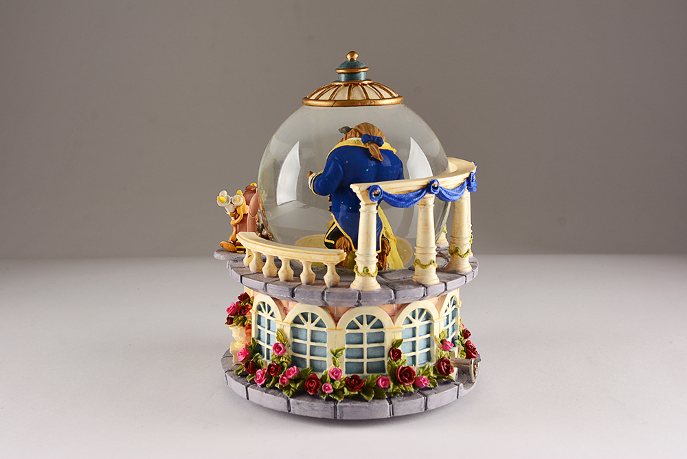 Beauty and The Beast Musical Snow Globe