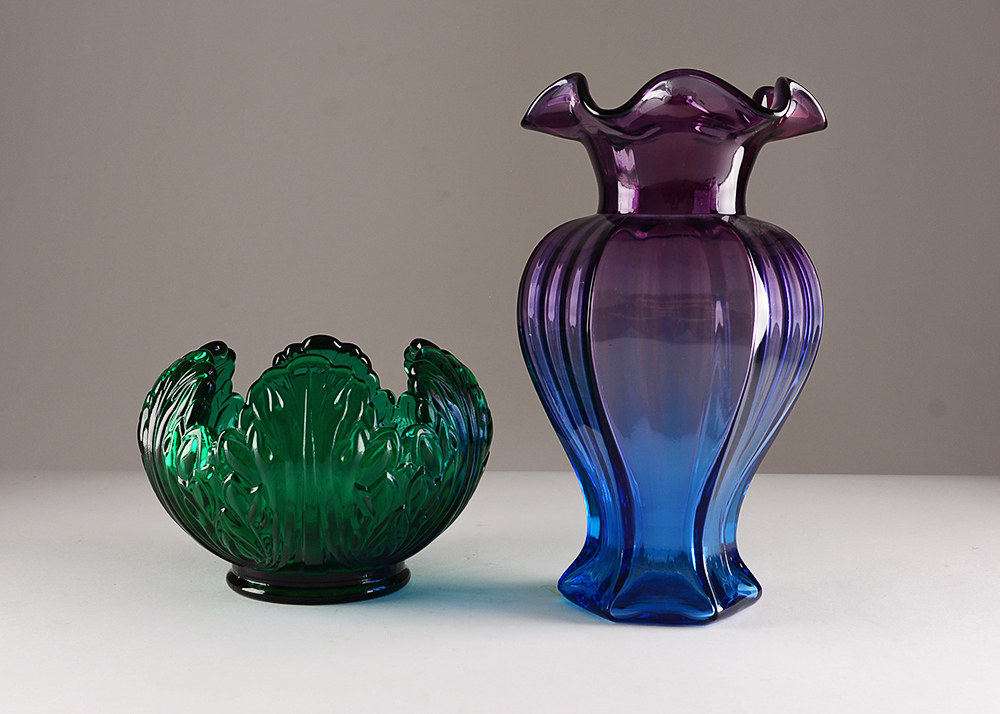 Colorful Fenton Art Glass
