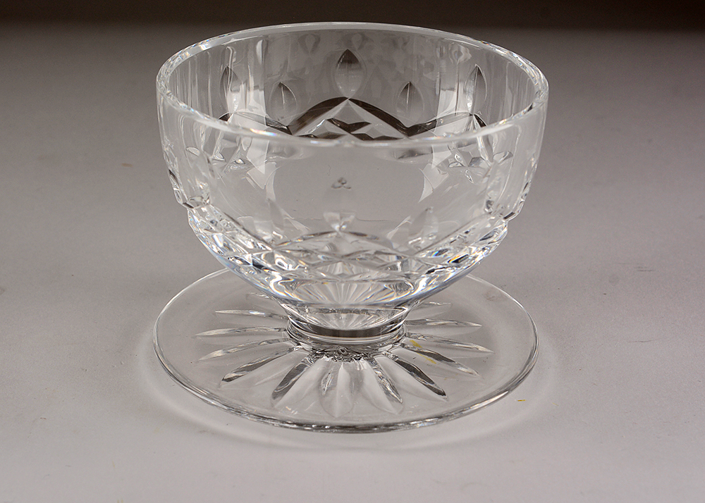 Twelve Waterford Crystal Footed Dessert Bowls