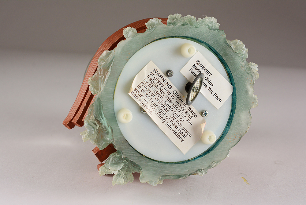 Mickey Mouse and Winnie-the-Pooh Musical Snow Globes