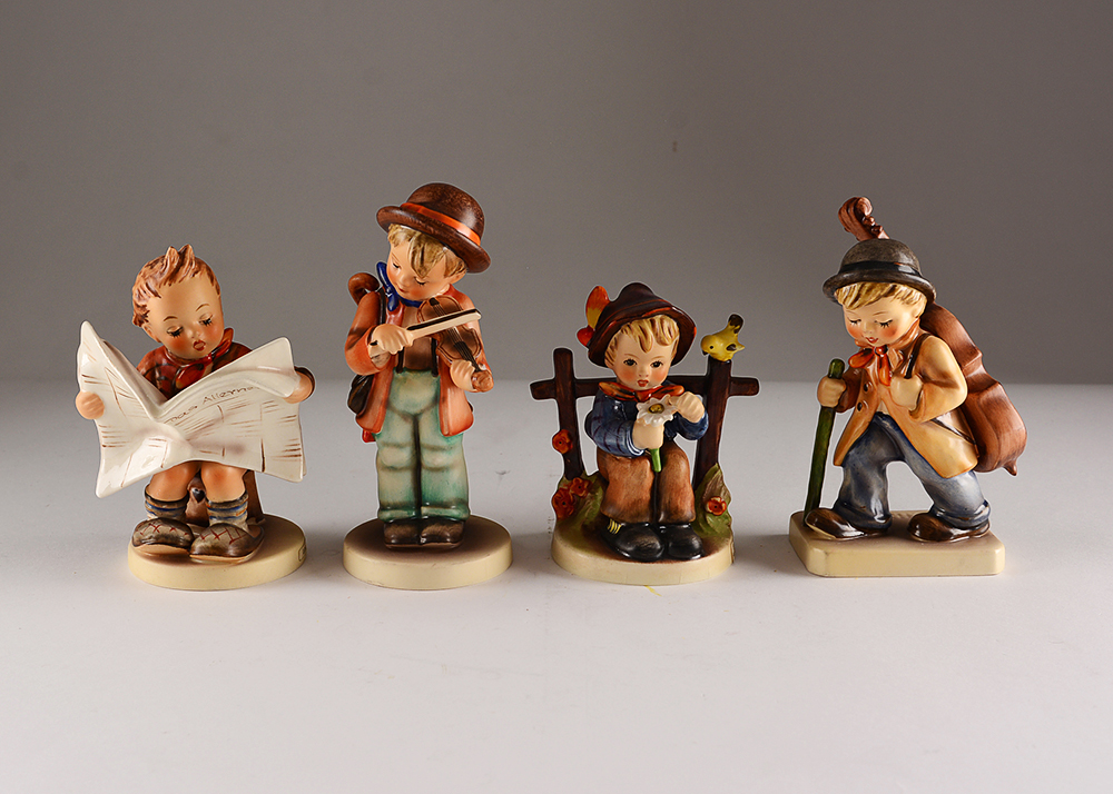 "Latest News" and Other TMK-3 Hummel Figurines