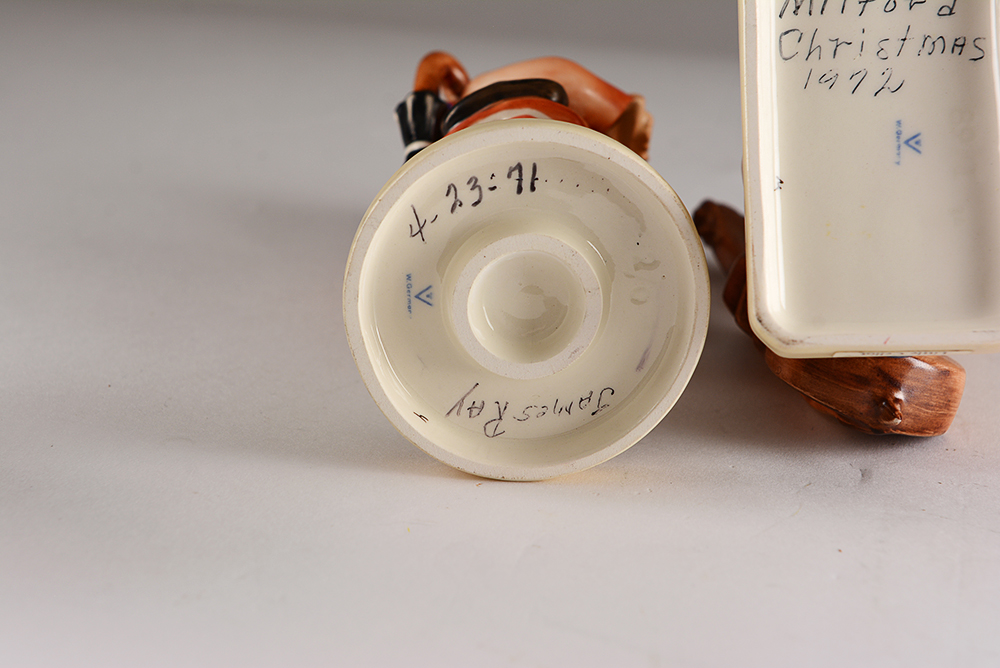 "Latest News" and Other TMK-3 Hummel Figurines