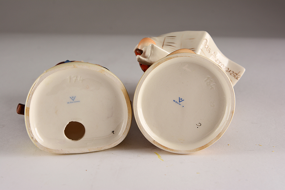 "Latest News" and Other TMK-3 Hummel Figurines