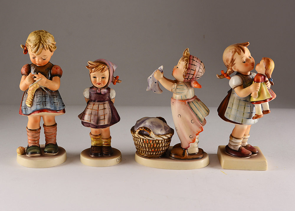 "Stitch in Time" and Other TMK-4 Hummel Figurines