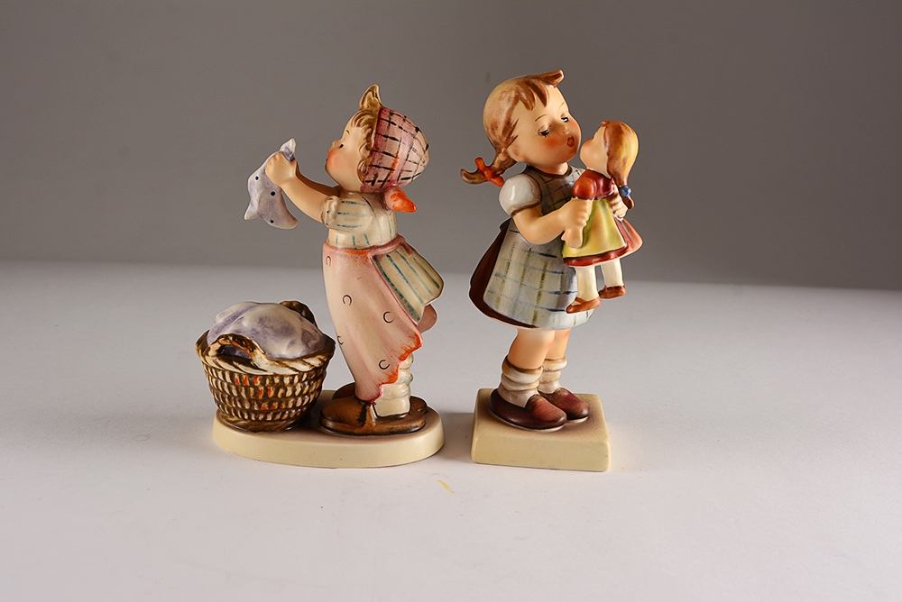 "Stitch in Time" and Other TMK-4 Hummel Figurines