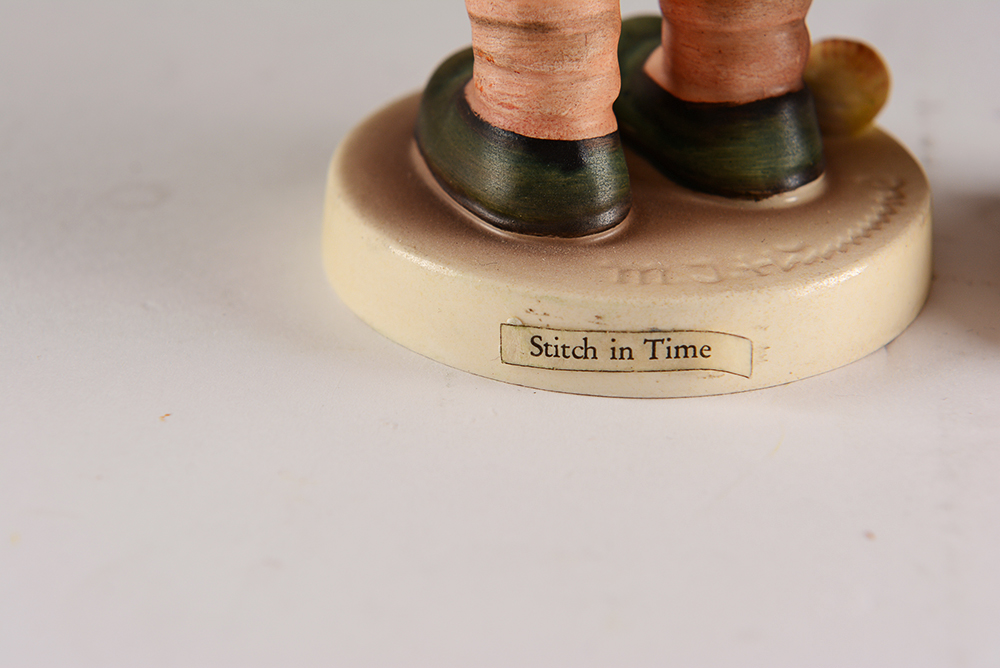"Stitch in Time" and Other TMK-4 Hummel Figurines