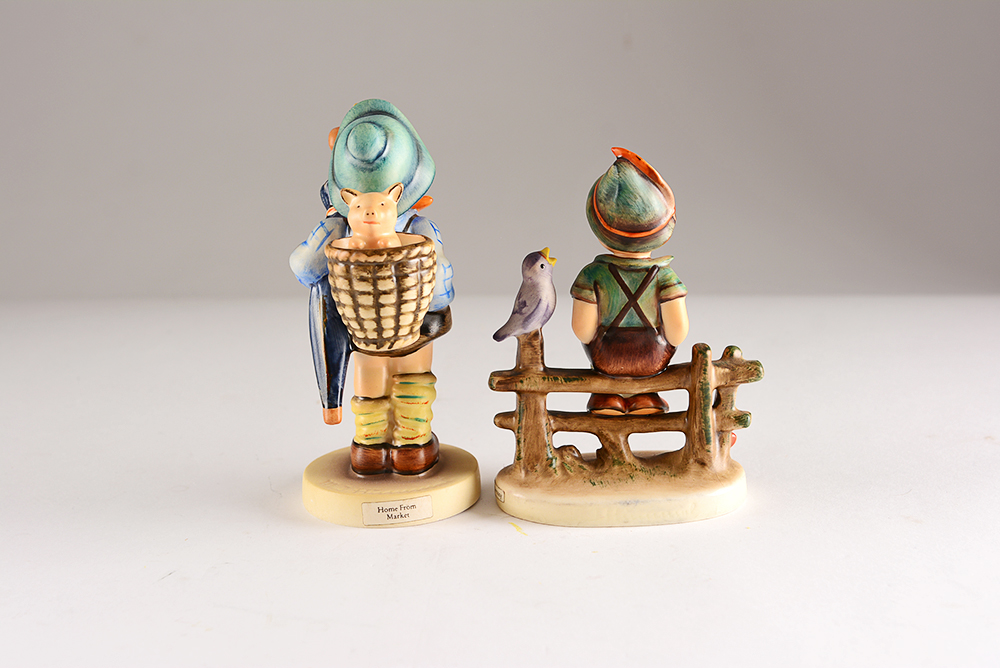 "Home From Market" and Other TMK-4 Hummel Figurines