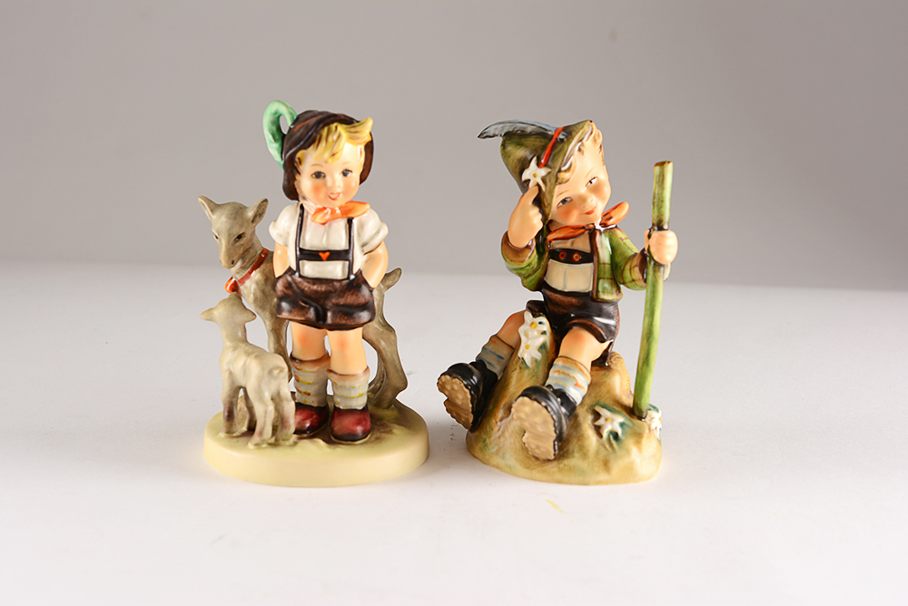 "Home From Market" and Other TMK-4 Hummel Figurines