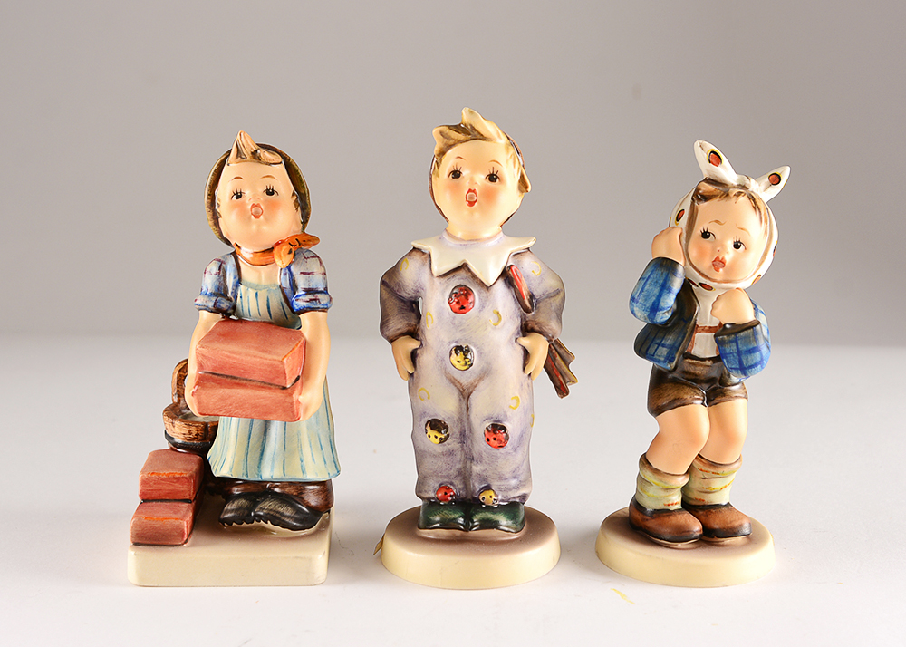 "Boy W/ Toothache" and Other Hummel Figurines