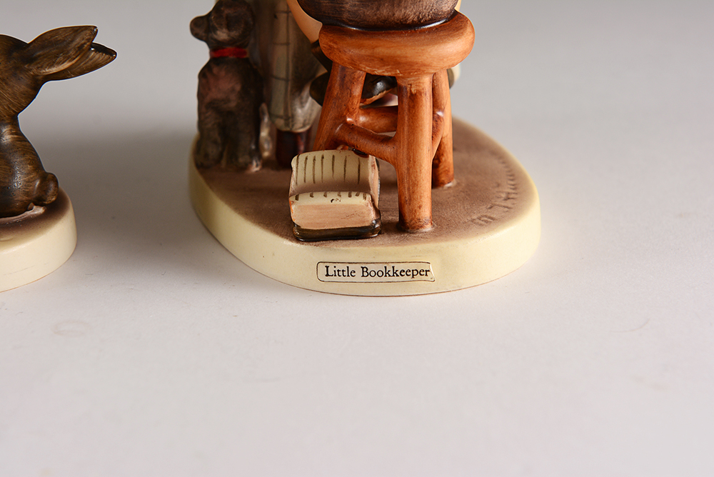 "Good Hunting" and Other Vintage Hummel Figurines