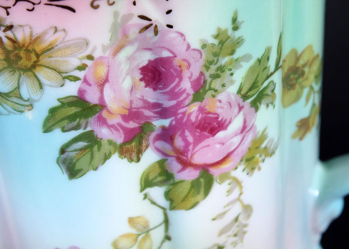 RS Prussia Porcelain 15 Piece Tea Set