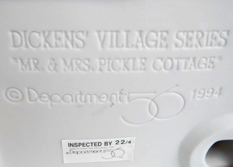 Dickens' Village Merchants