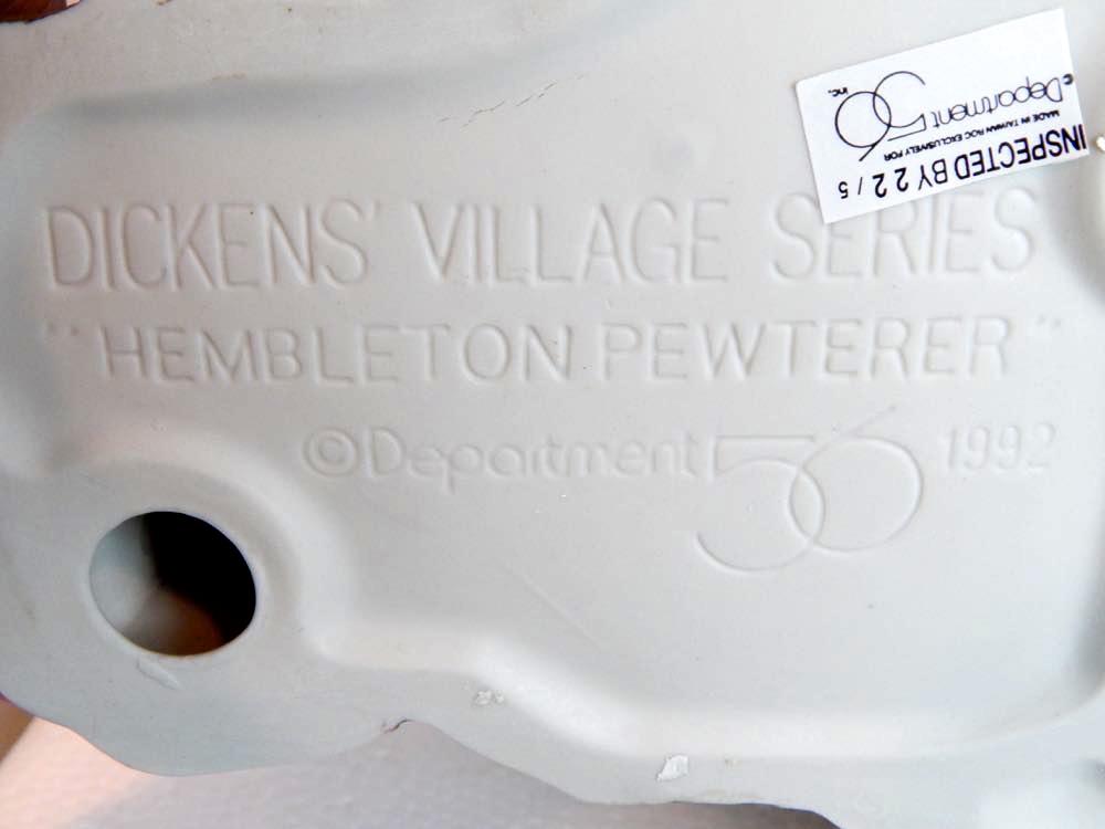 Dickens' Village Merchants