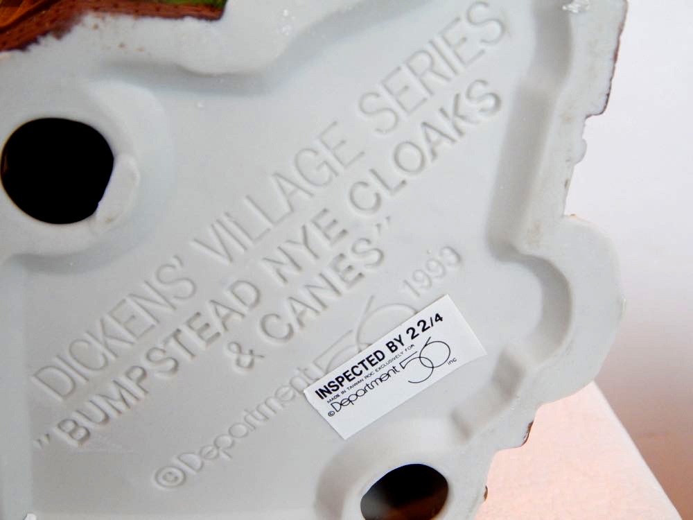 Dickens' Village Merchants