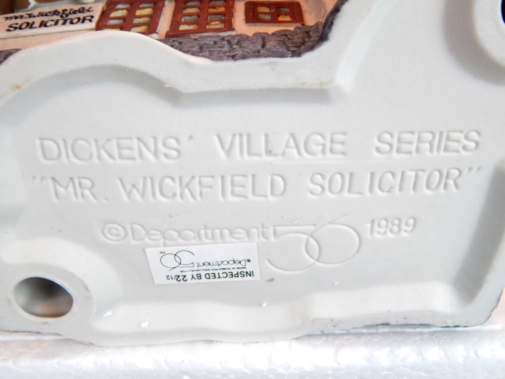 Dickens' Village Merchants