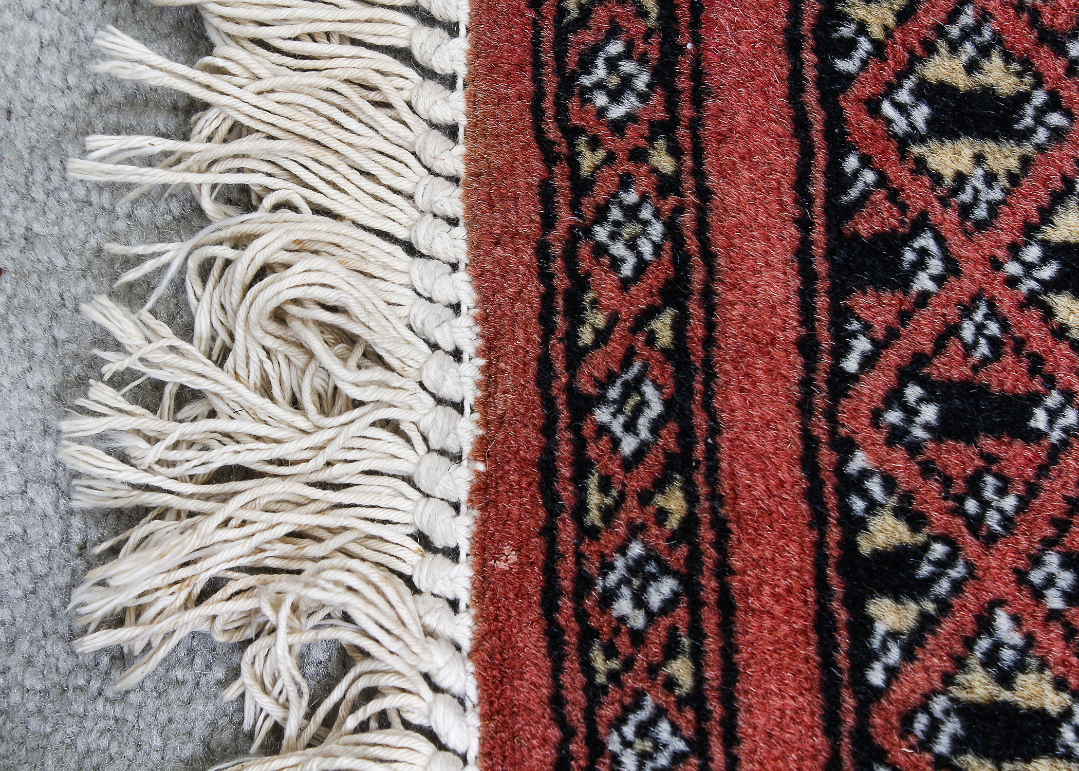 Hand Knotted Pakistani Bokhara Rug