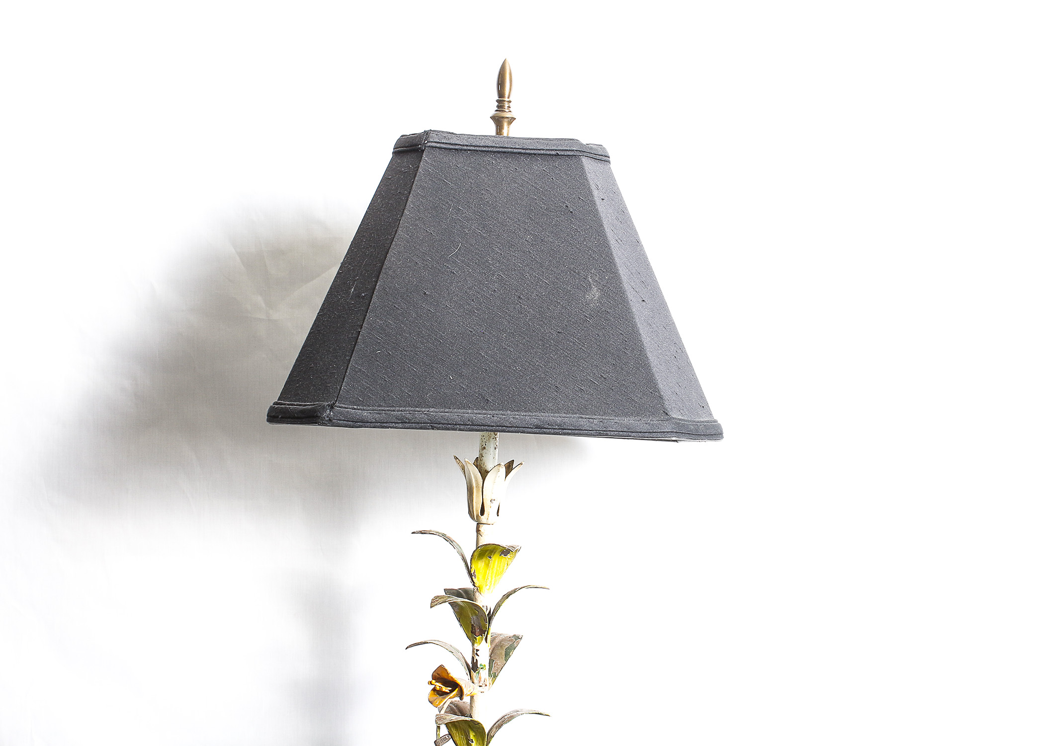Metal Table Lamp with Gardening and Decor Books