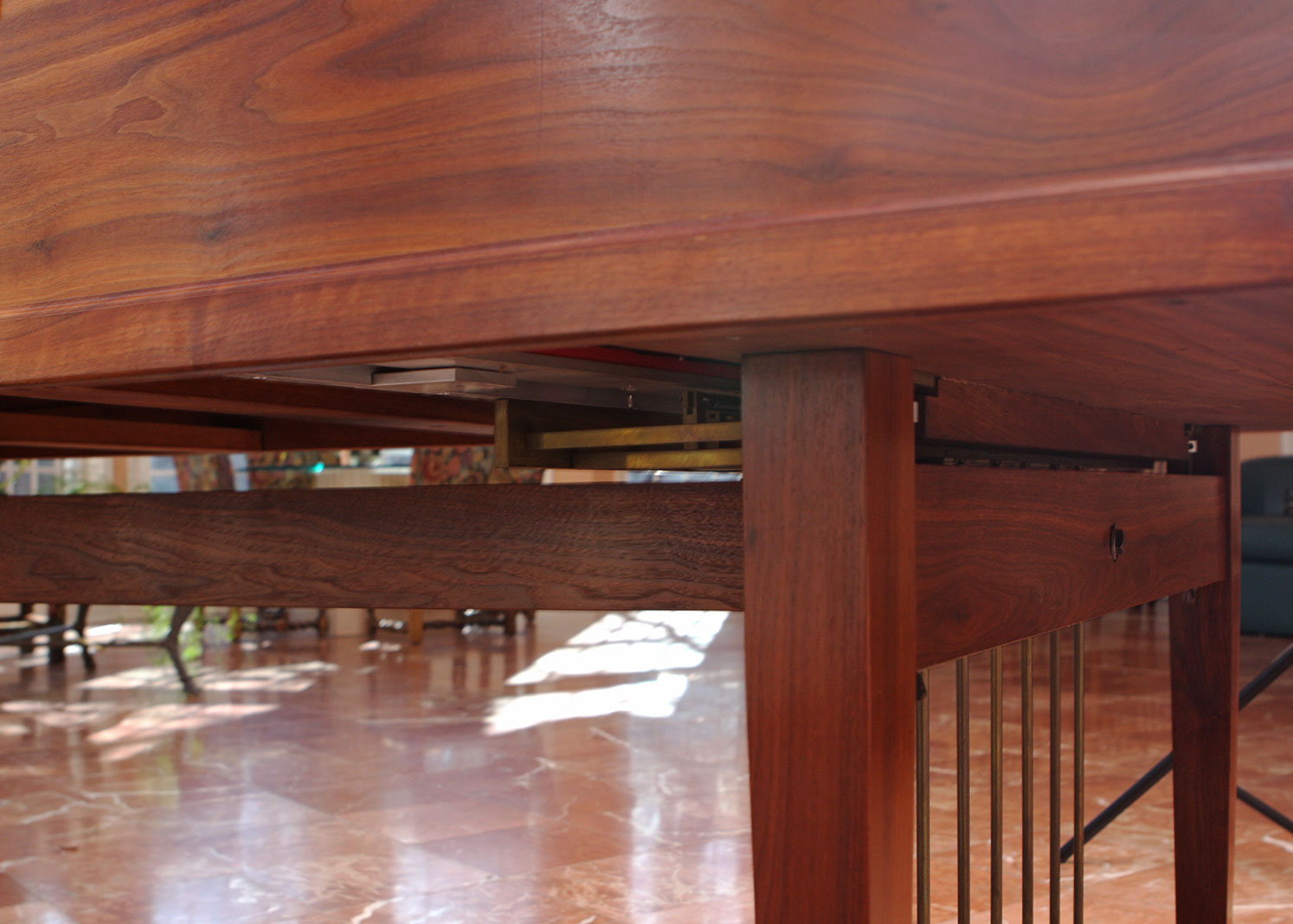 Double Manual Walnut Harpsichord by Challis Studio