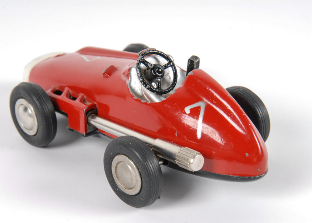 Pair of Vintage Metal Schuco Micro Racers