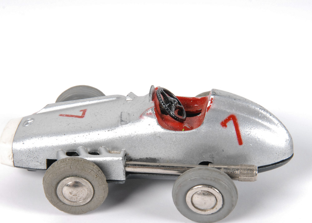 Pair of Vintage Metal Schuco Micro Racers
