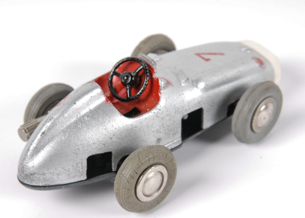 Pair of Vintage Metal Schuco Micro Racers